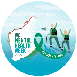 Mental Health Week WA 2025 badge